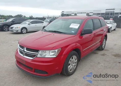 2017 Dodge Journey Se из США, поврежденный, VIN 3C4PDCAB3HT558671